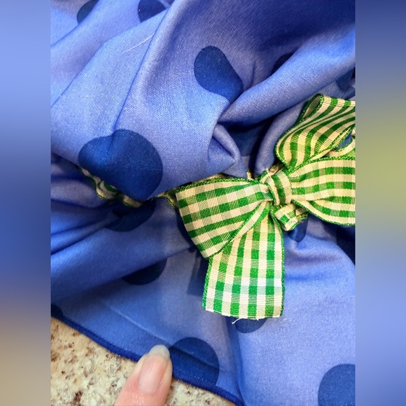 Vintage Leg Average Blueberry Muffin Costume Set Y2K Cosplay Rave Party Sz Small - Picture 16 of 16